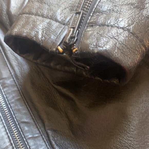 Genuine Leather Motorcycle Jacket - Picture 12 of 12